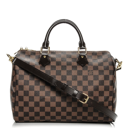 Louis Vuitton Damier Ebene Speedy Bandouliere 30 1 of 7