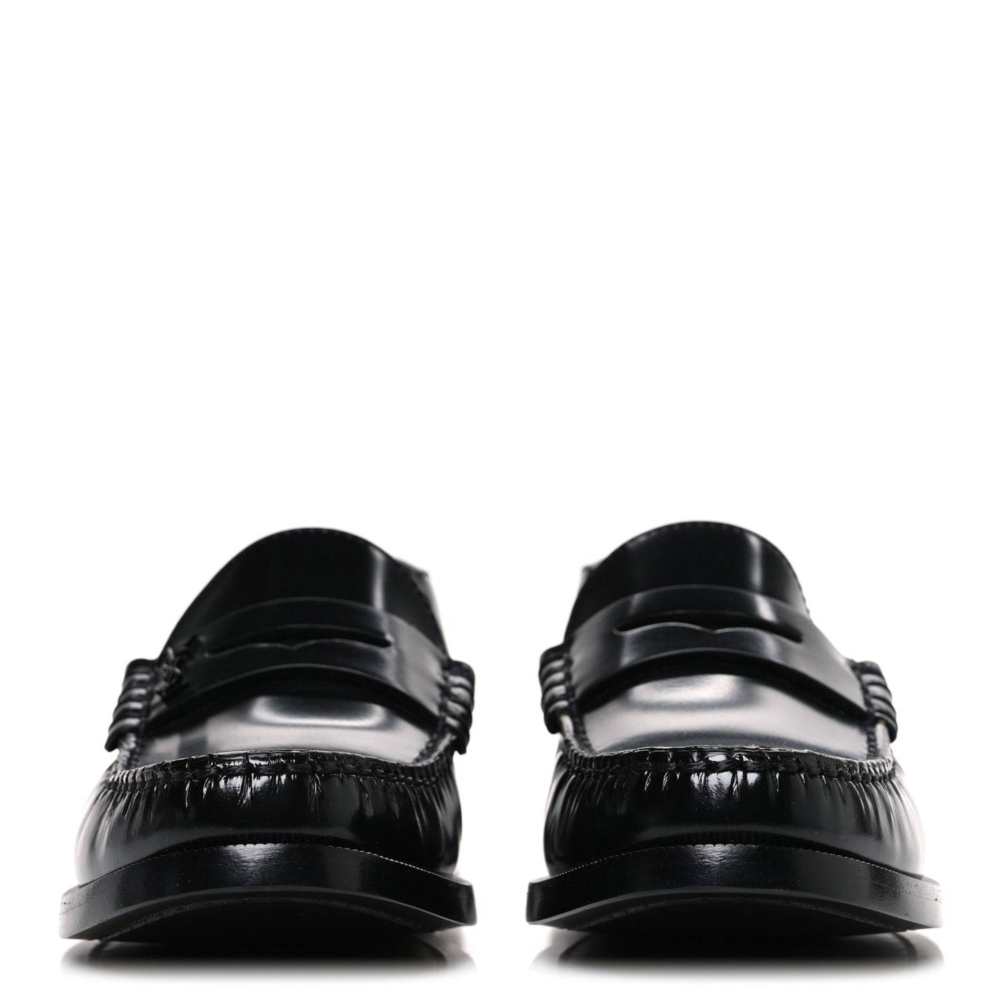 Magnum Lux Calfskin Le Loafer 15 Moccasins 36 Black