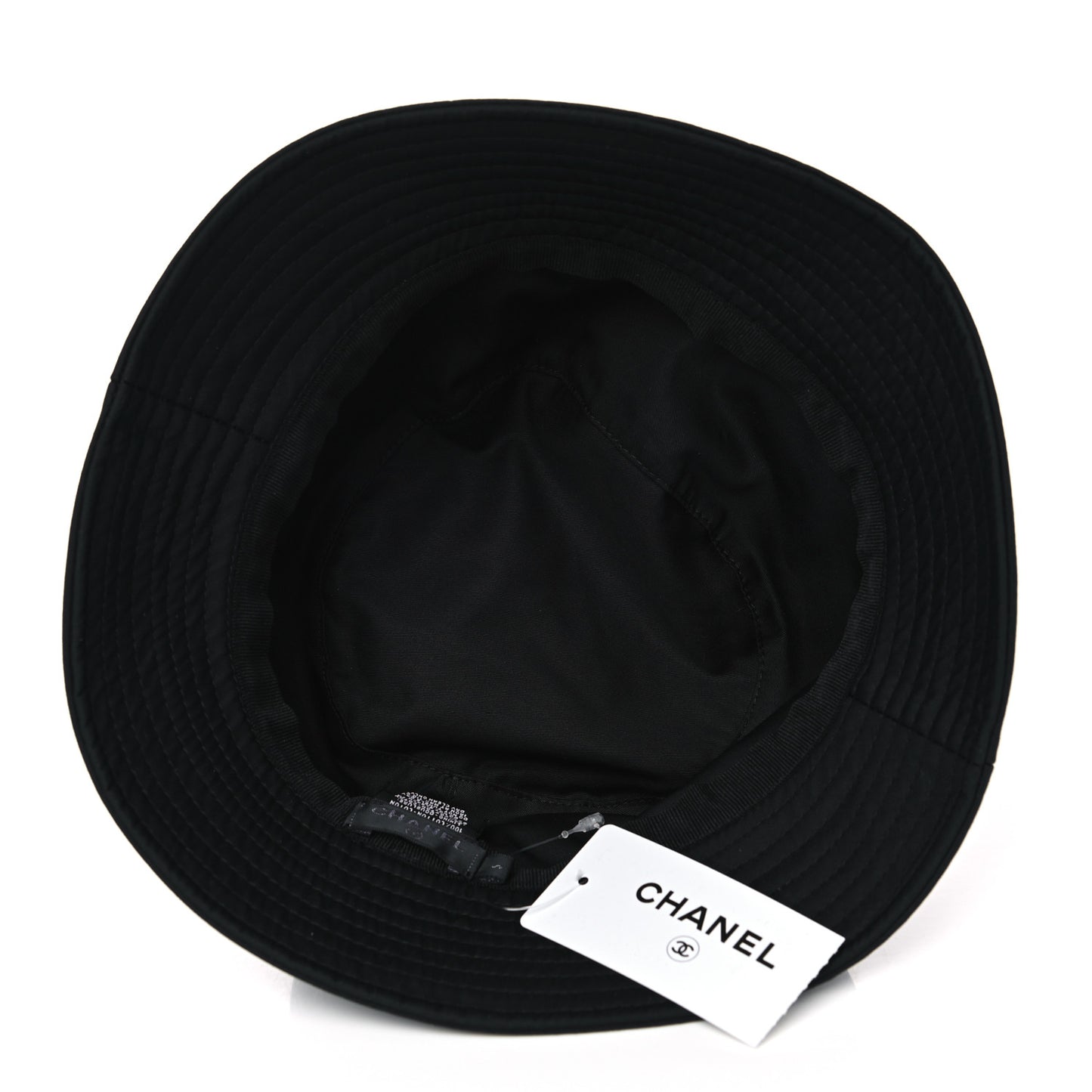 Cotton CC Bucket Hat S Black