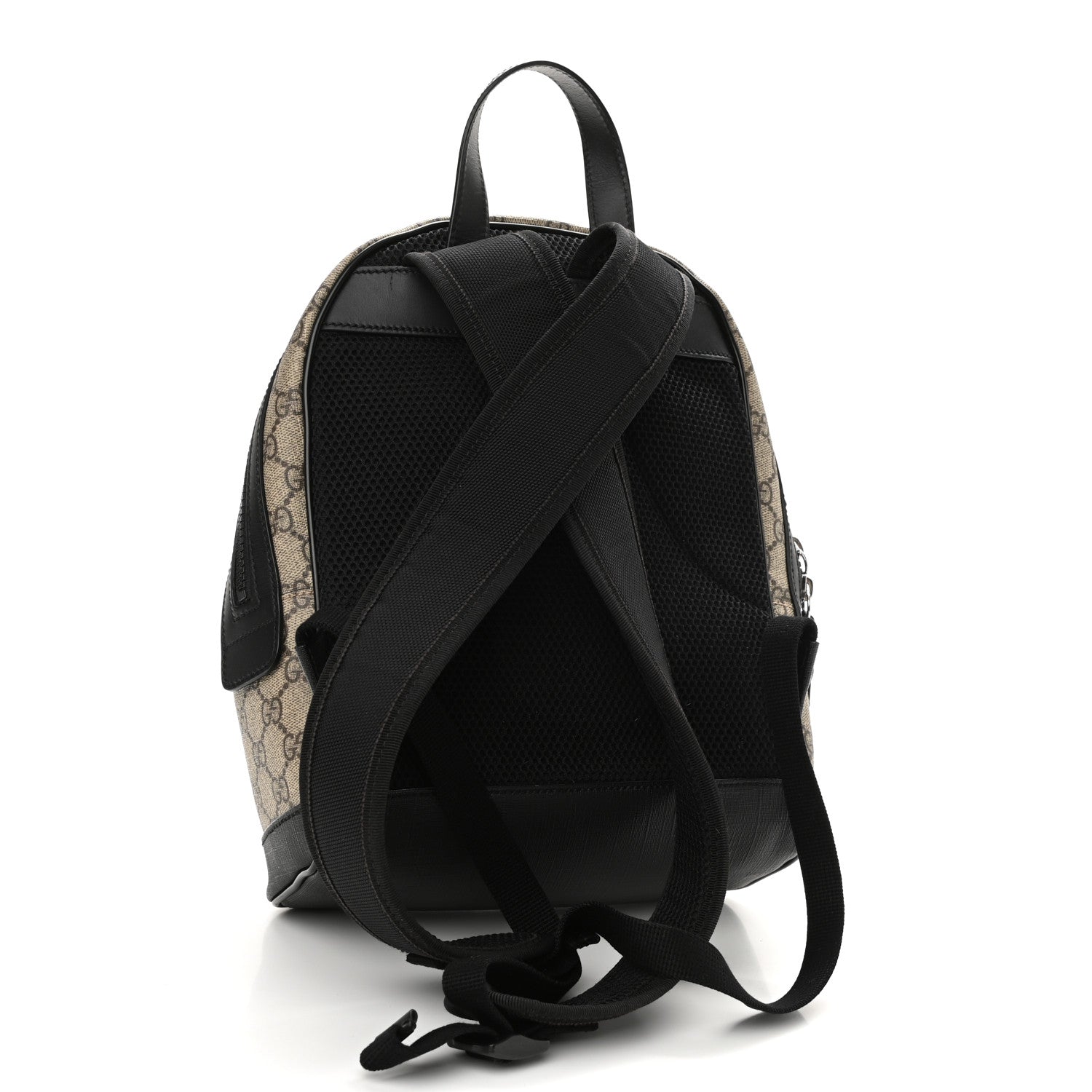 Gucci GG Supreme Monogram Small Eden Day Backpack Black 3 of 11