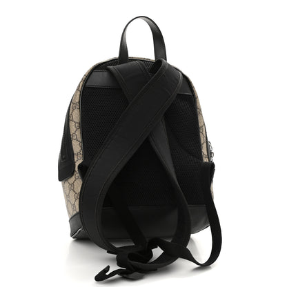 Gucci GG Supreme Monogram Small Eden Day Backpack Black 3 of 11