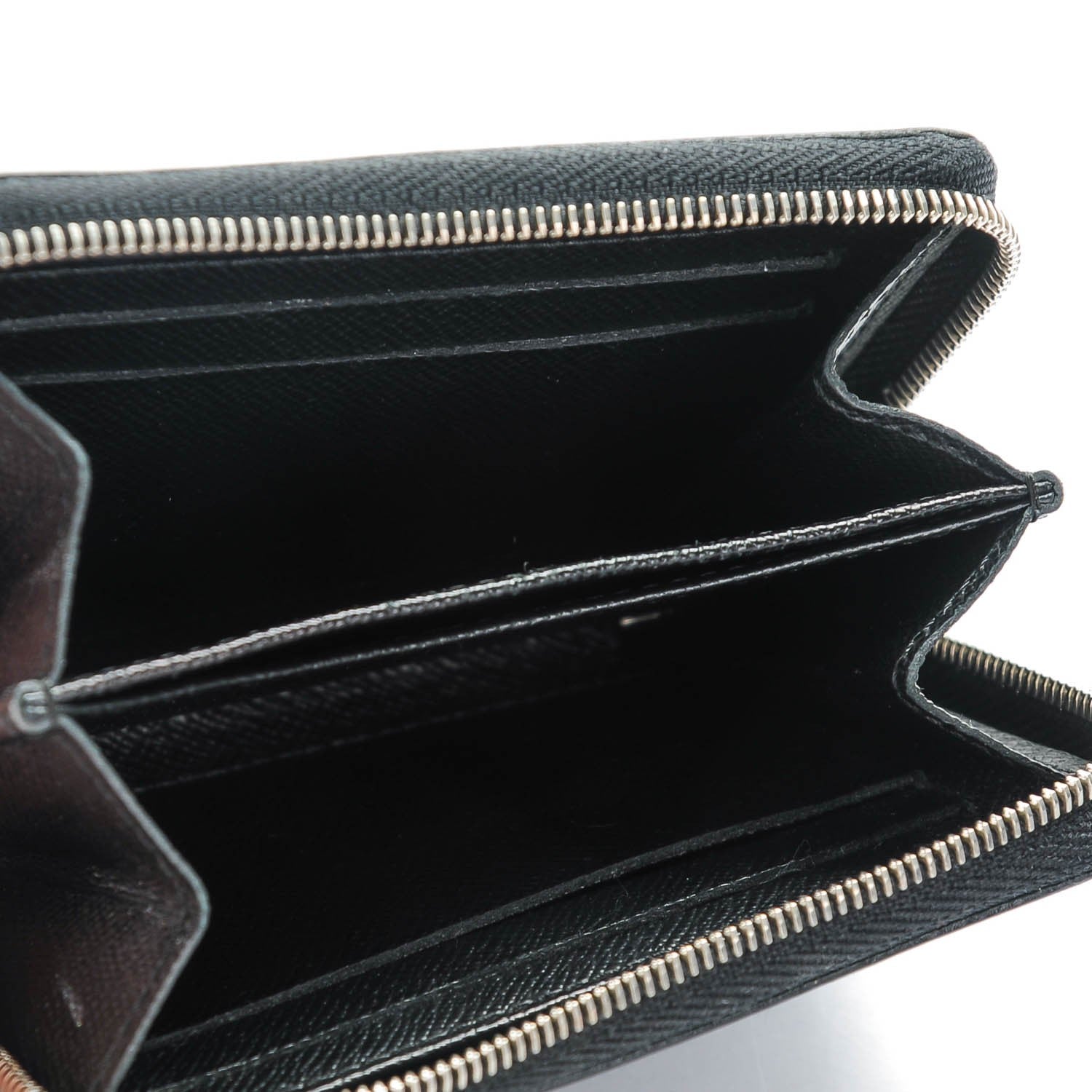 Louis Vuitton Epi Zippy Coin Purse Black 5 of 7