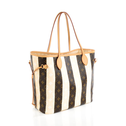 Louis Vuitton Monogram Rayures Neverfull MM 3 of 7