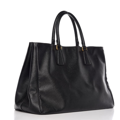 Prada Saffiano Lux Large Tote Black 3 of 11
