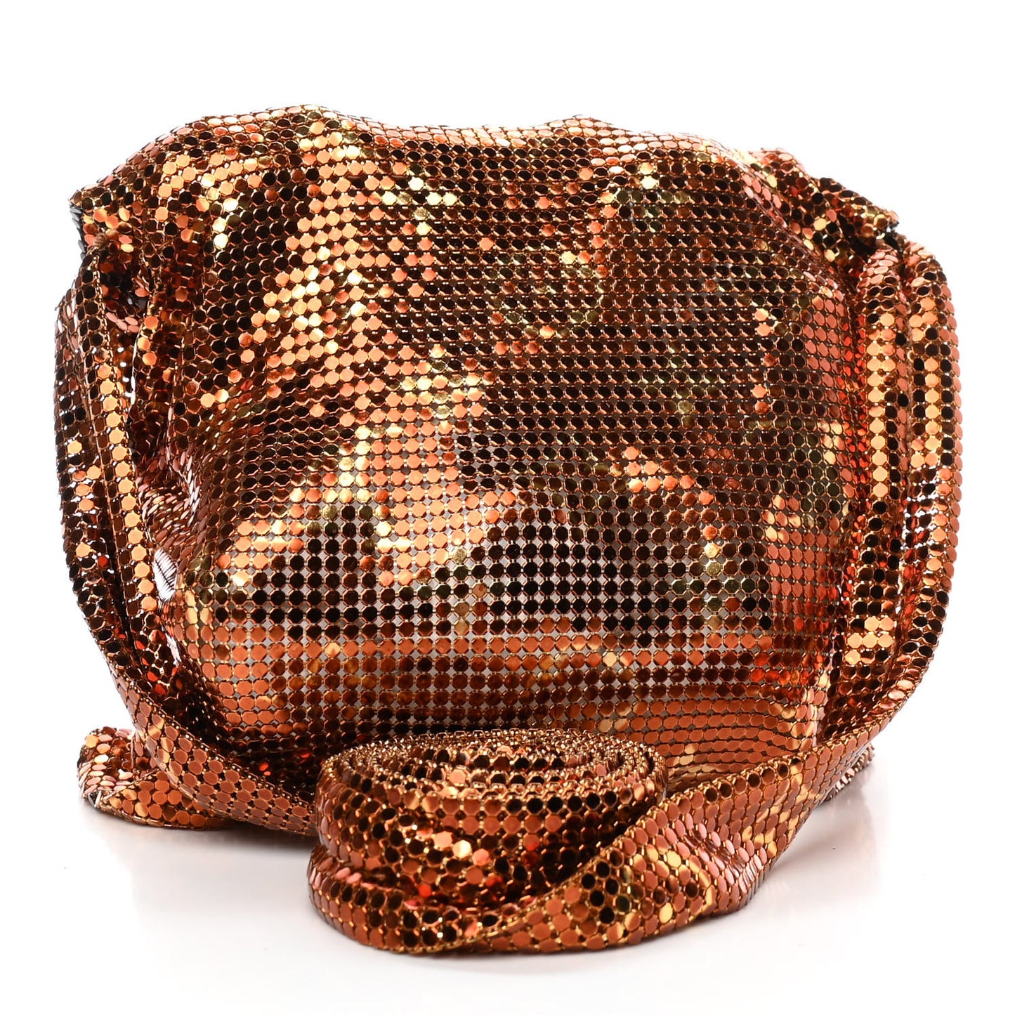 Monogram Mesh Metal Frances Gold