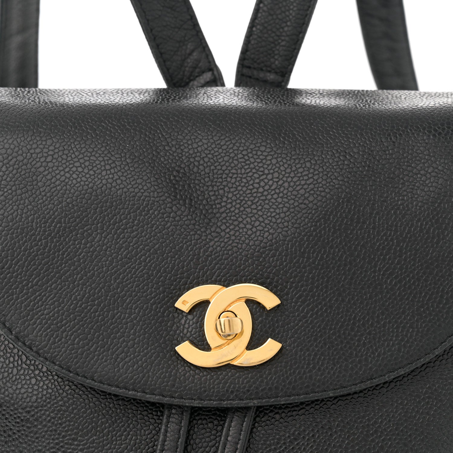 Chanel Caviar CC Backpack Black 8 of 13