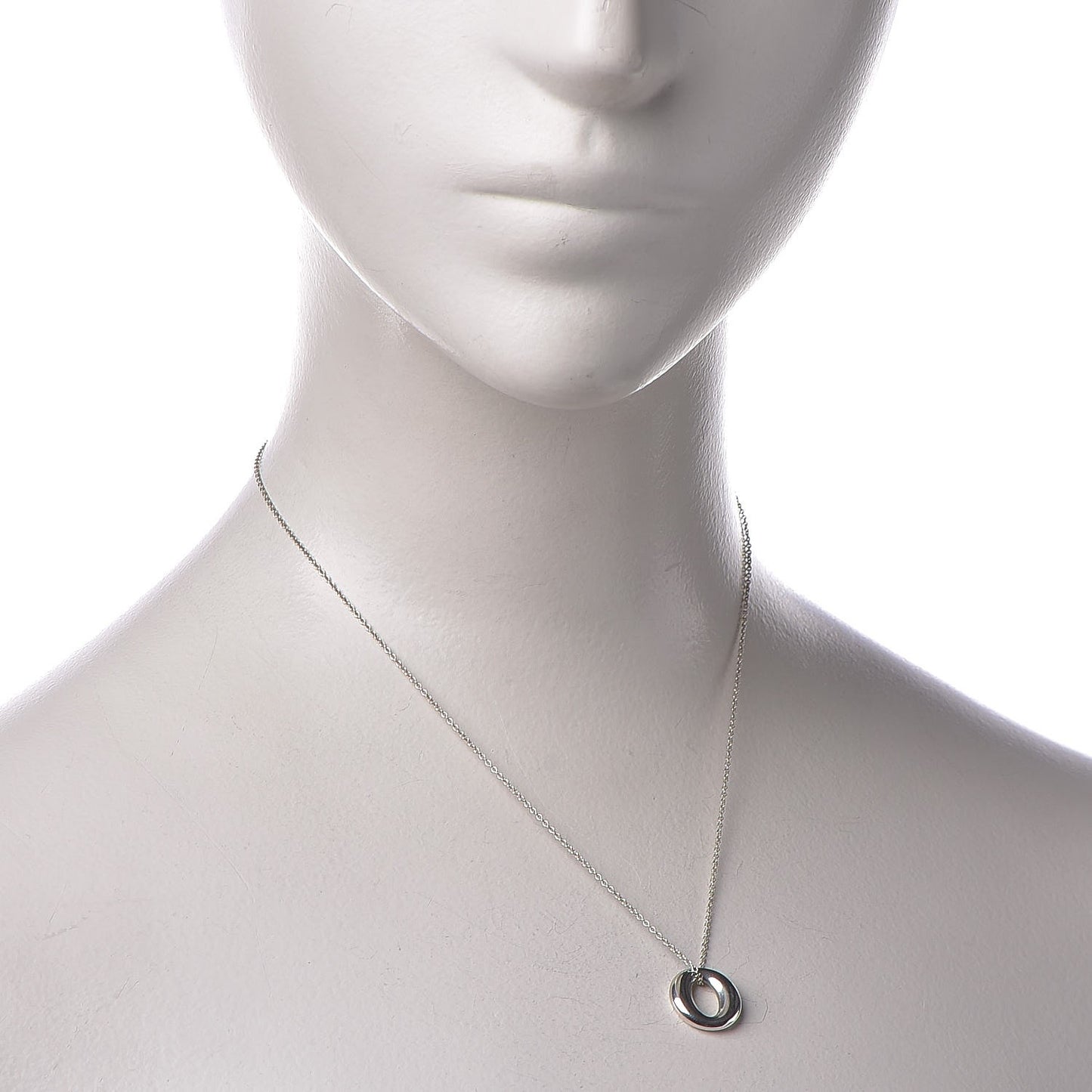 Sterling Silver Elsa Peretti Sevillana Pendant Necklace