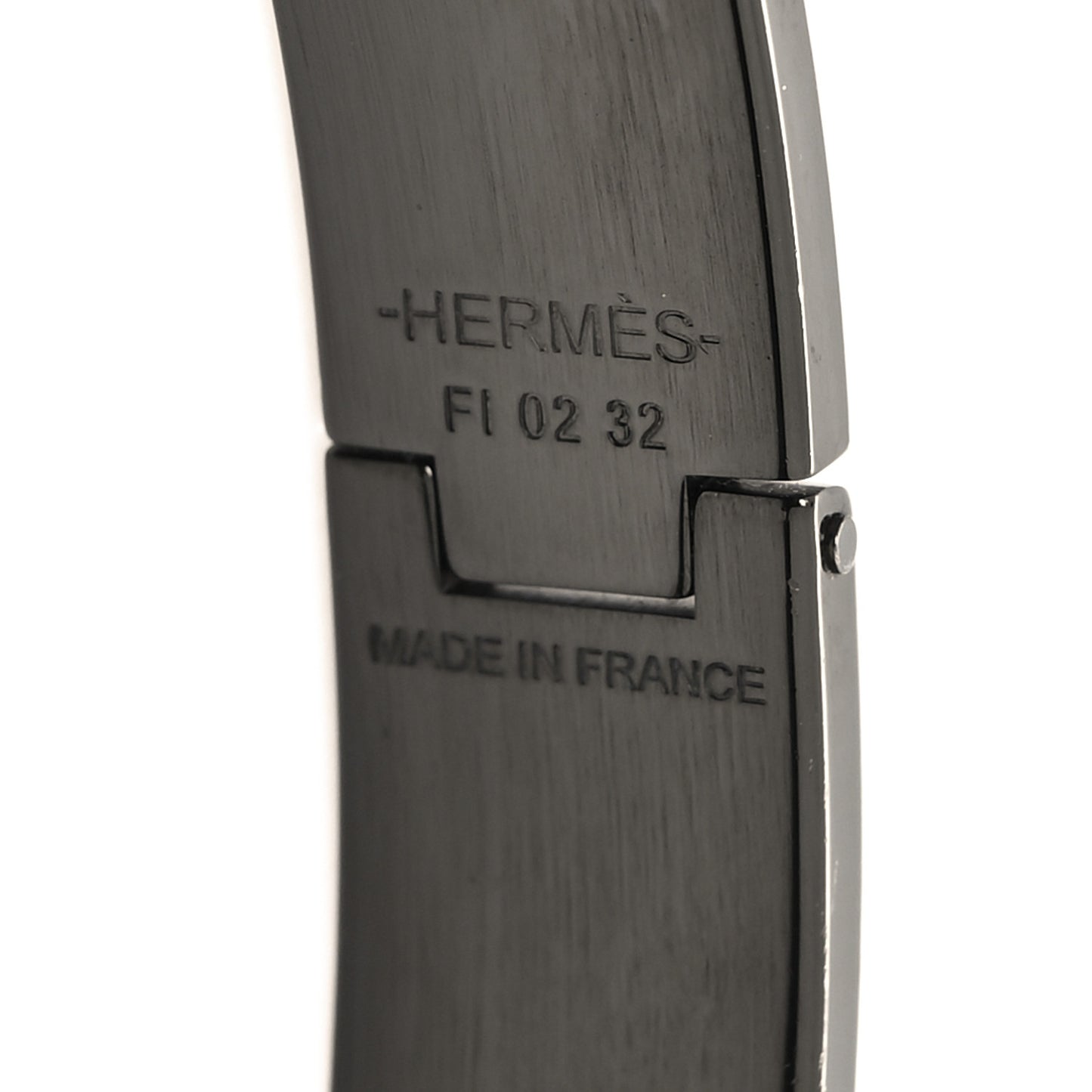Matte Enamel Narrow Clic Clac HH Bracelet T5 So Black