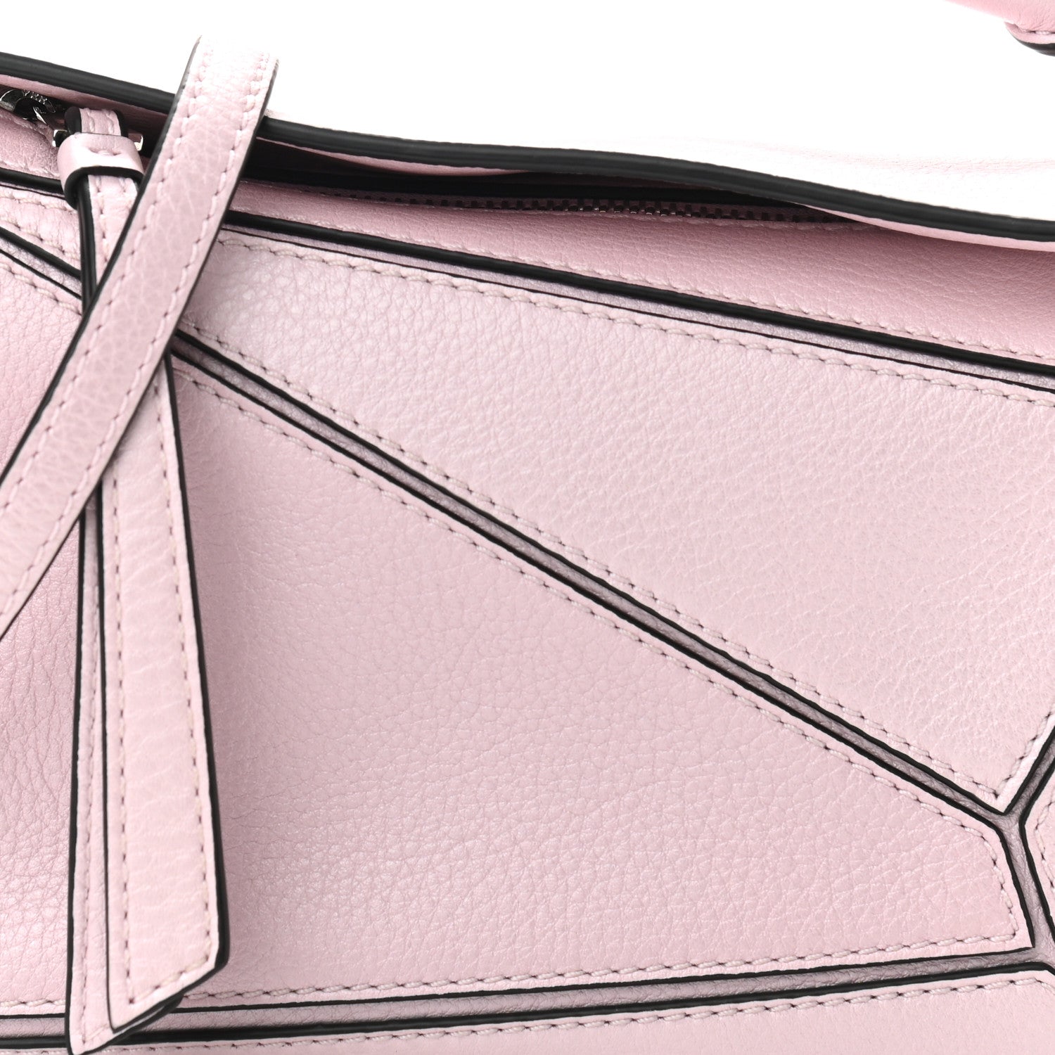 Loewe Calfskin Mini Puzzle Bag Icy Pink 6 of 8