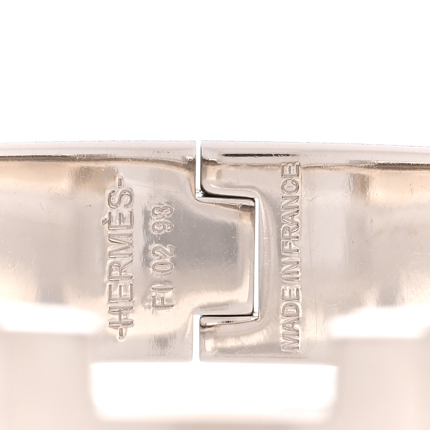 Hermes Enamel Bandana Narrow Clic Clac HH Bracelet T3 Grand Classique 4 of 5