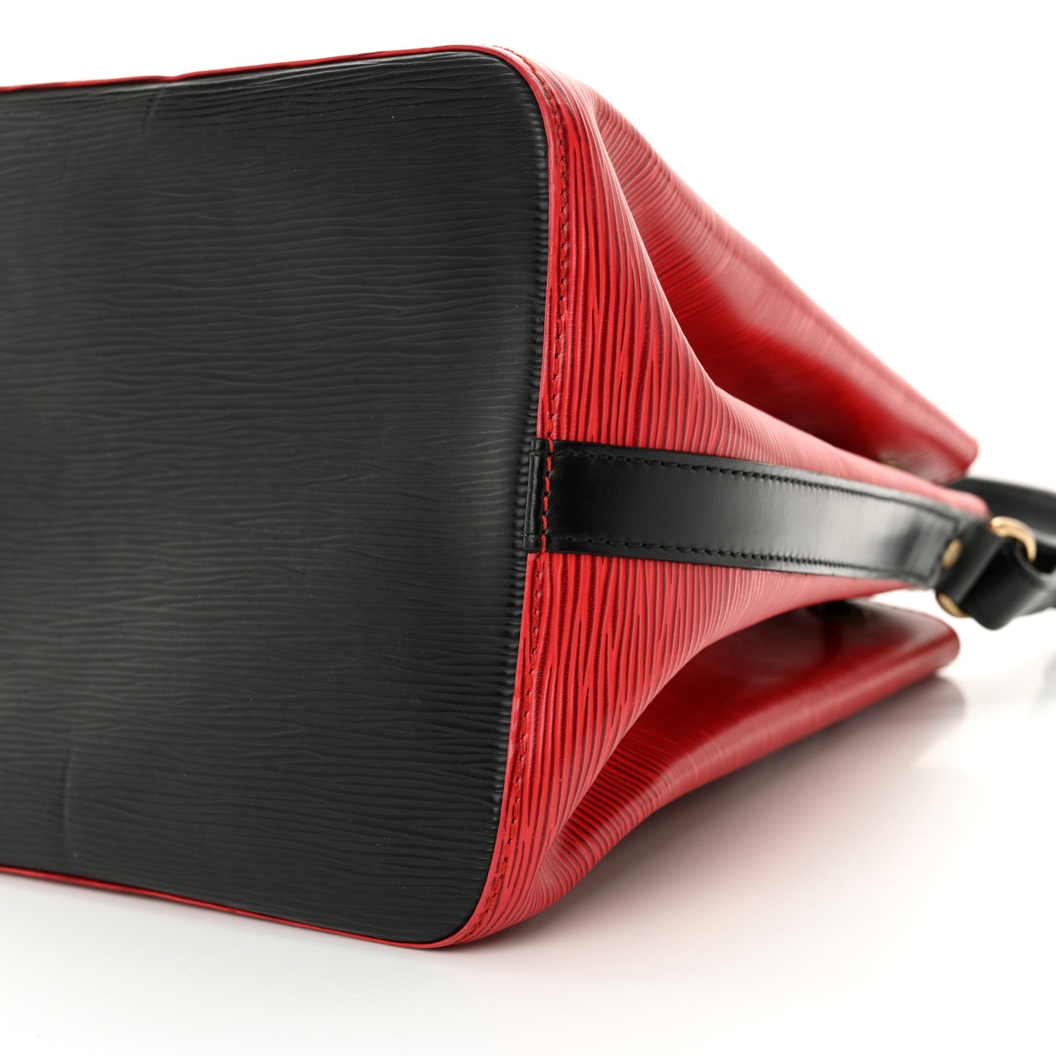 Louis Vuitton Epi Petit Noe Red Black 9 of 10