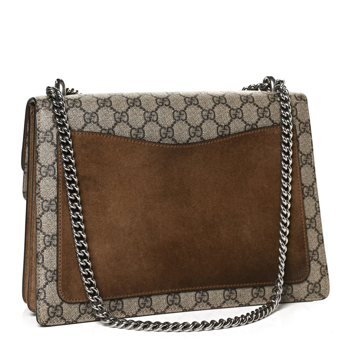 GG Supreme Monogram Medium Dionysus Shoulder Bag Taupe