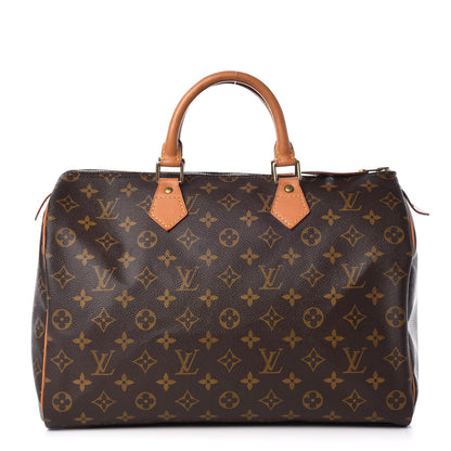 Louis Vuitton Monogram Speedy 35 1 of 11