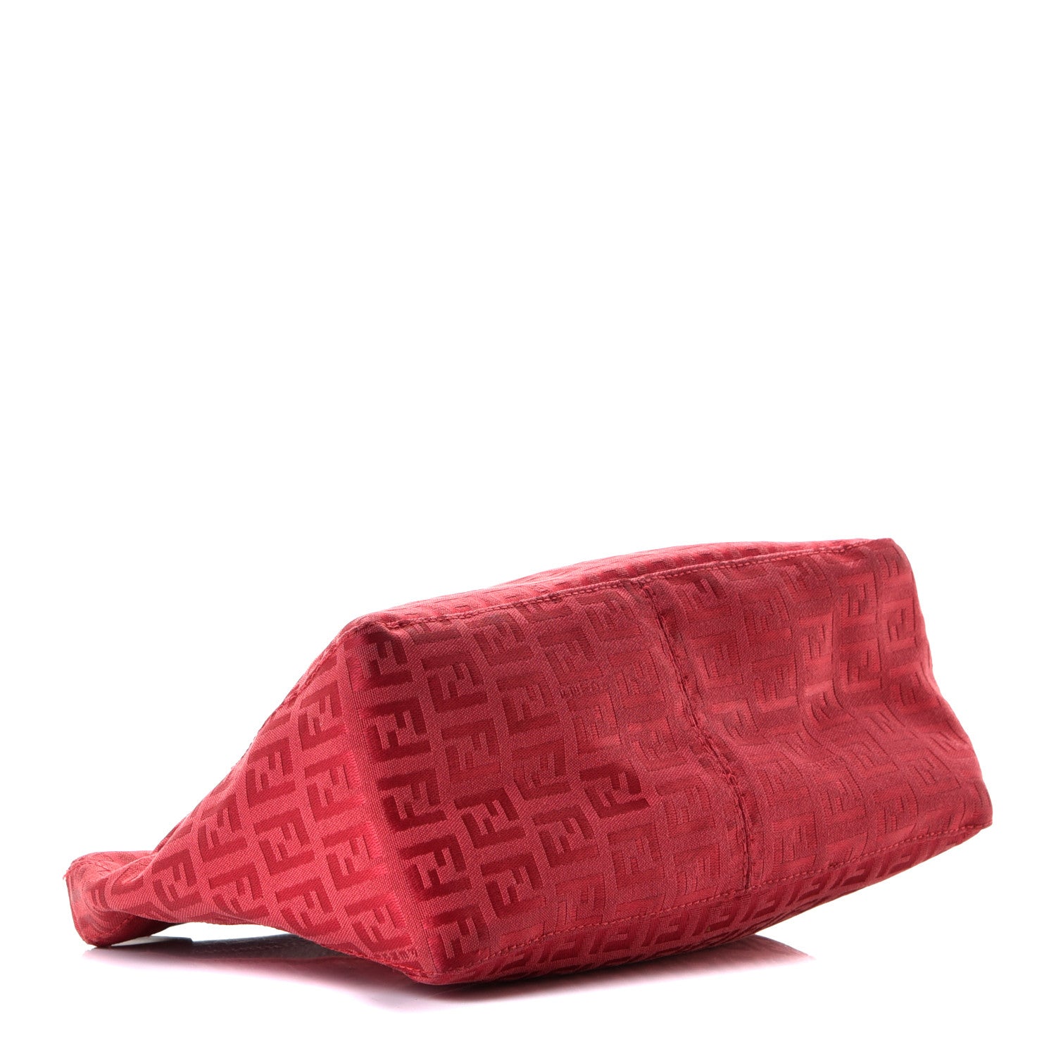 Fendi Zucchino Vitello Mini Pochette Lipstick Testa di Moro 3 of 4