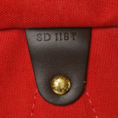 Louis Vuitton Damier Ebene Speedy 35 6 of 8