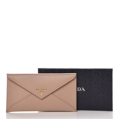Prada Vitello Move Envelope Wallet Cammeo 10 of 10