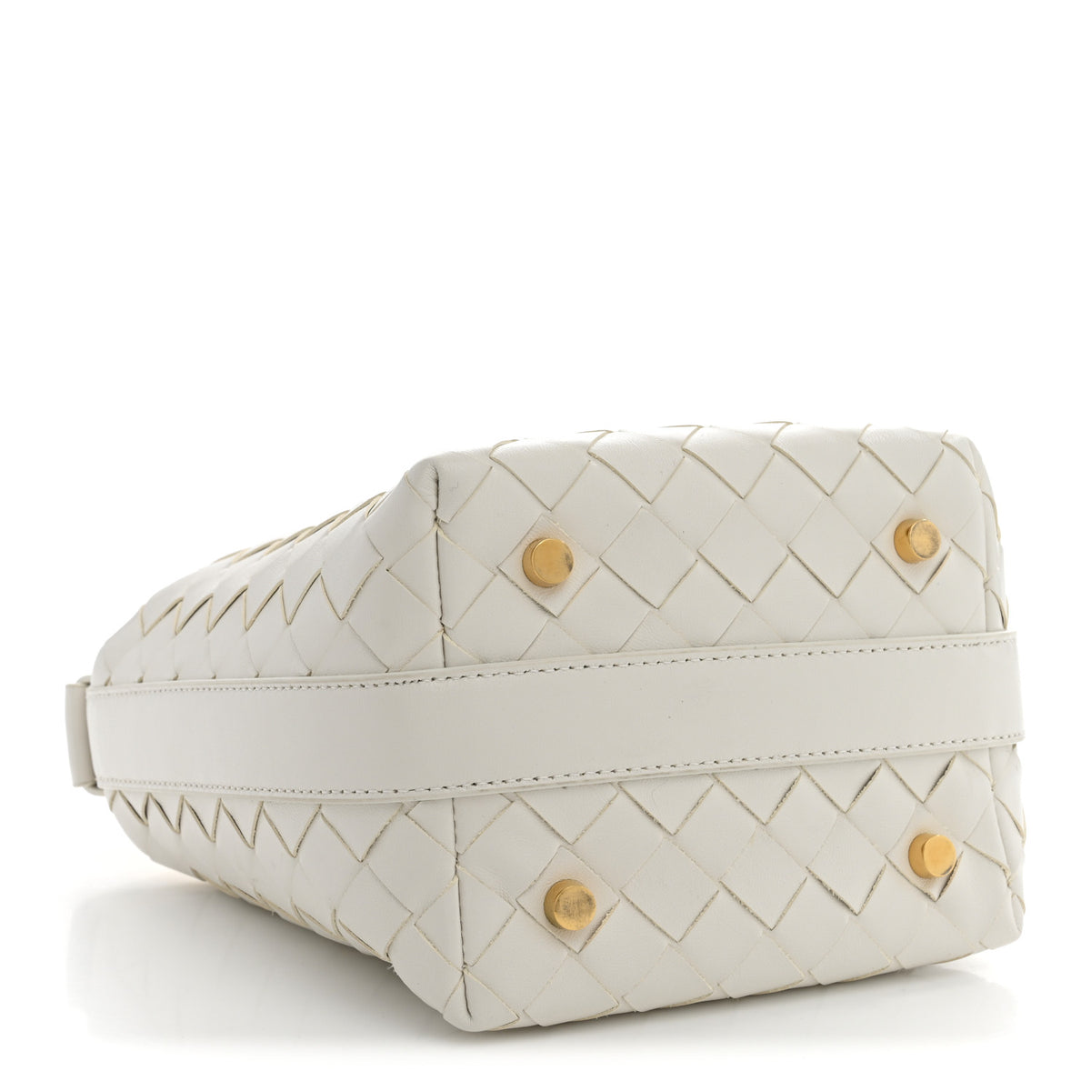 Nappa Intrecciato Heart Candy Wallace White