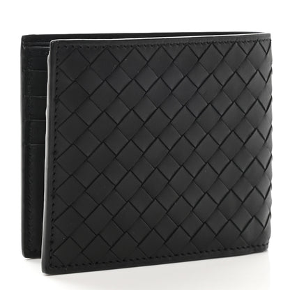 Bottega Veneta Nappa Intrecciato Bi-Fold Wallet Black 3 of 8