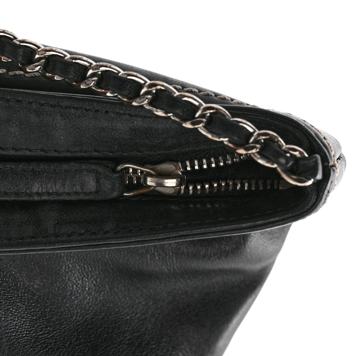 Lambskin Lax Pochette Black