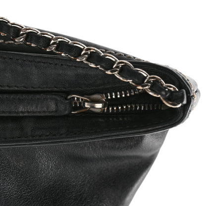 Chanel Lambskin Lax Pochette Black 9 of 9