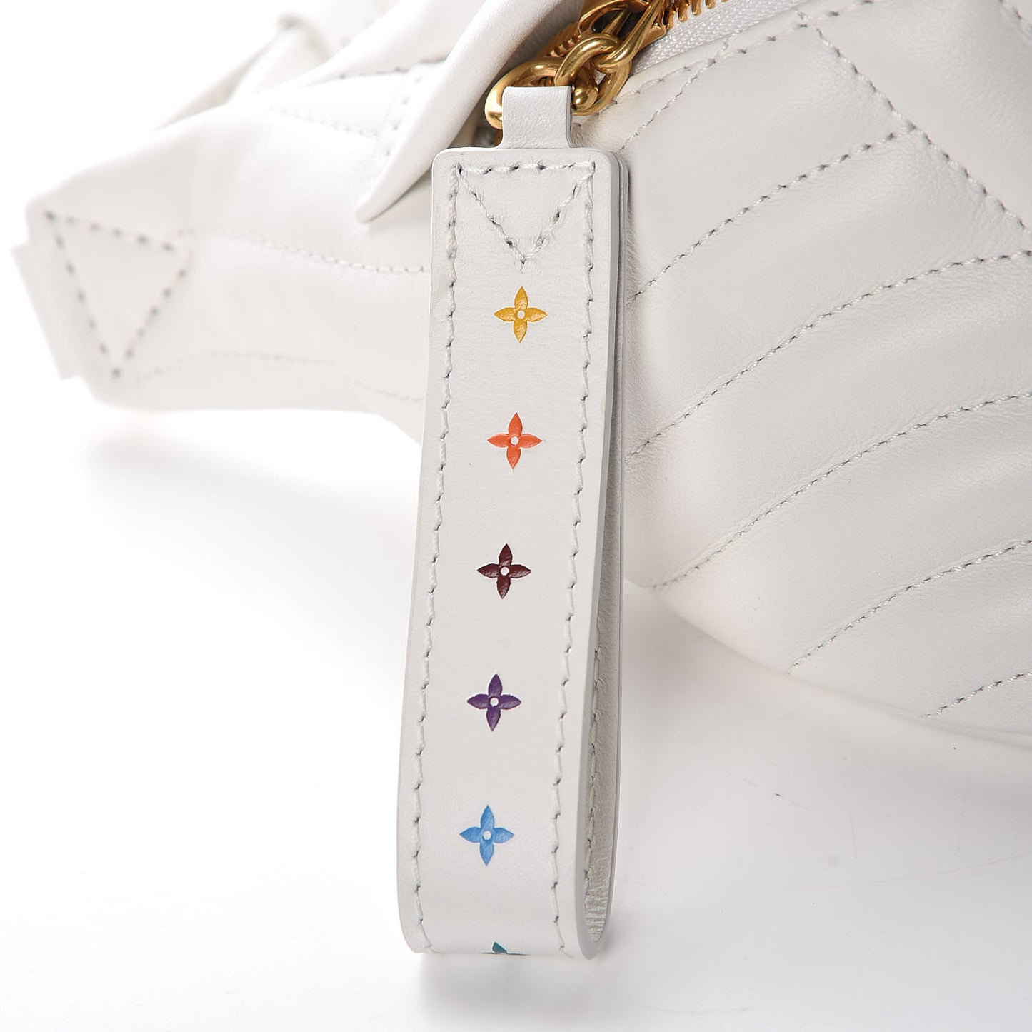 Calfskin New Wave Bumbag Snow