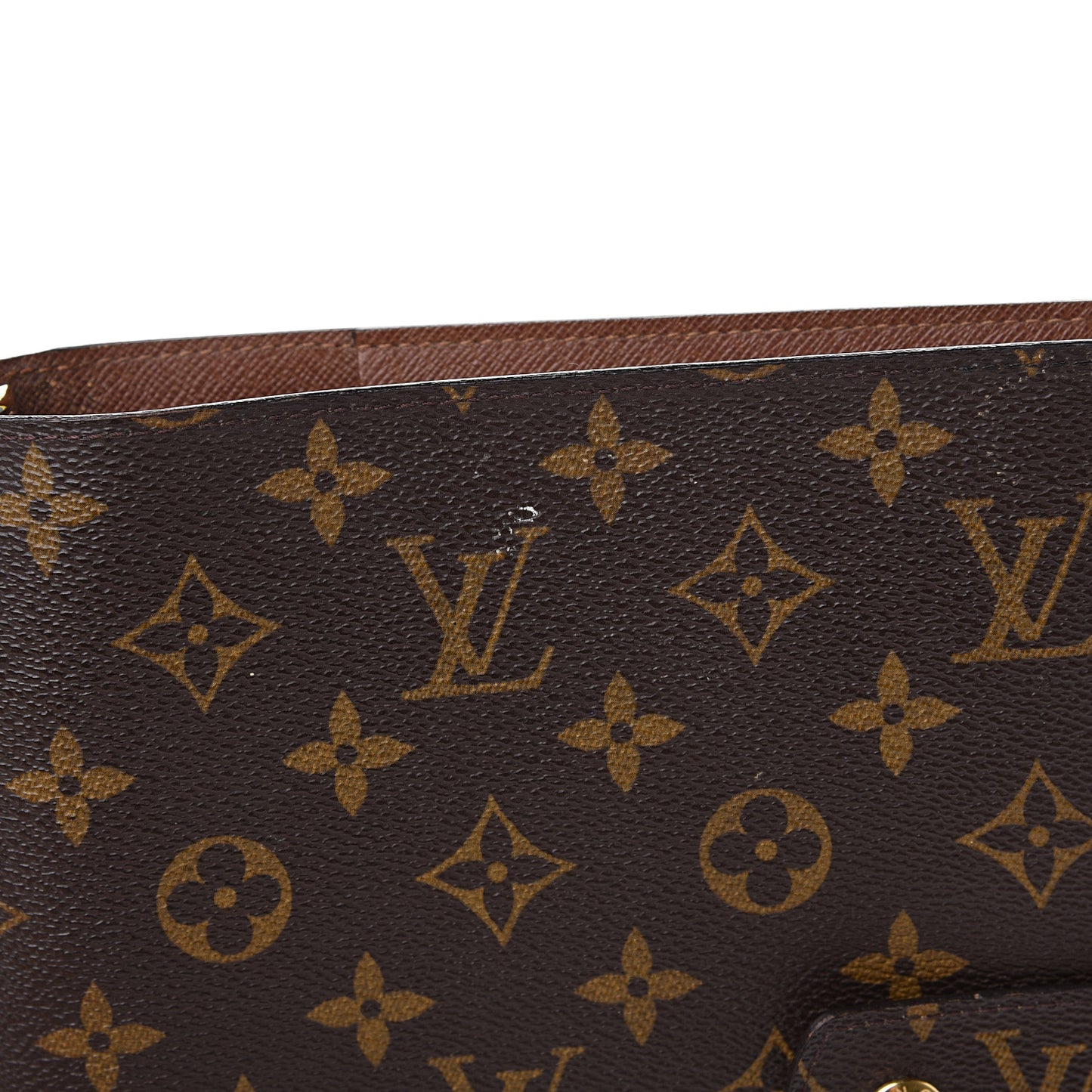 Monogram Large Ring Agenda Cover