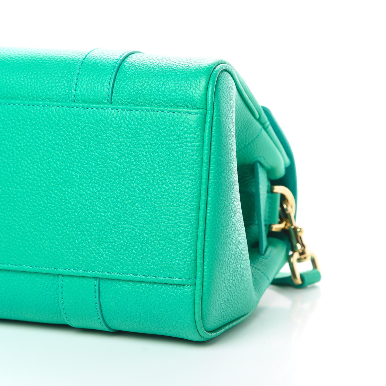 Mulberry Classic Grain Small Bayswater Satchel Aqua Green 12 of 13
