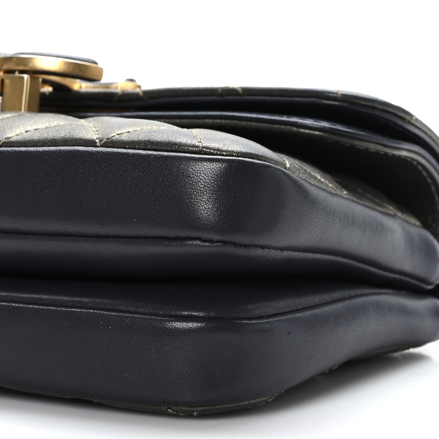 Chanel Lambskin Quilted Small CC Chic Flap Gold 9 of 9