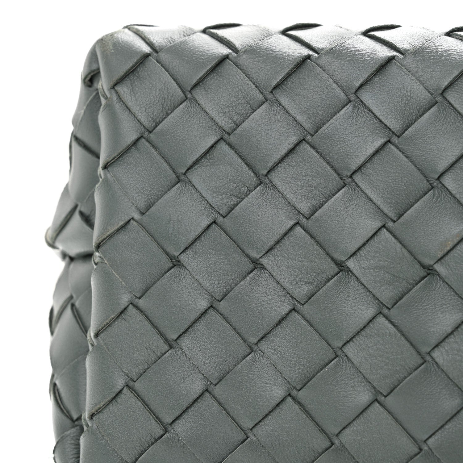Bottega Veneta Nappa Intrecciato Medium Andiamo Shoulder Bag Slate 10 of 11