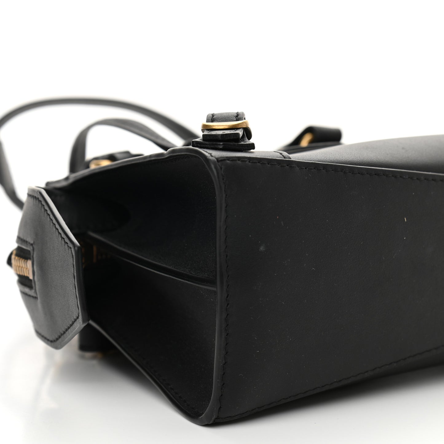 Smooth Calfskin Neo Classic Gold Hardware Mini City Black
