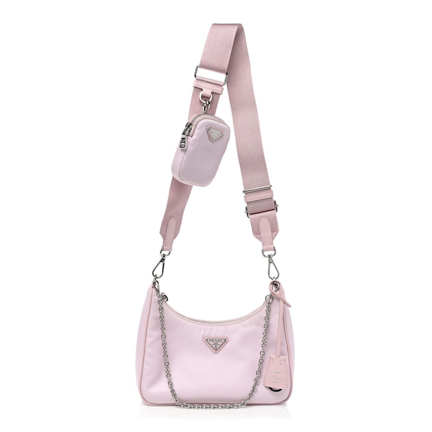 Prada Nylon Re-Edition 2005 Shoulder Bag Alabastro 1 of 7