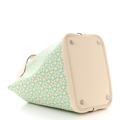 Hermes Swift Lucky Daisy Picotin Lock 18 PM Nata Vert 4 of 10