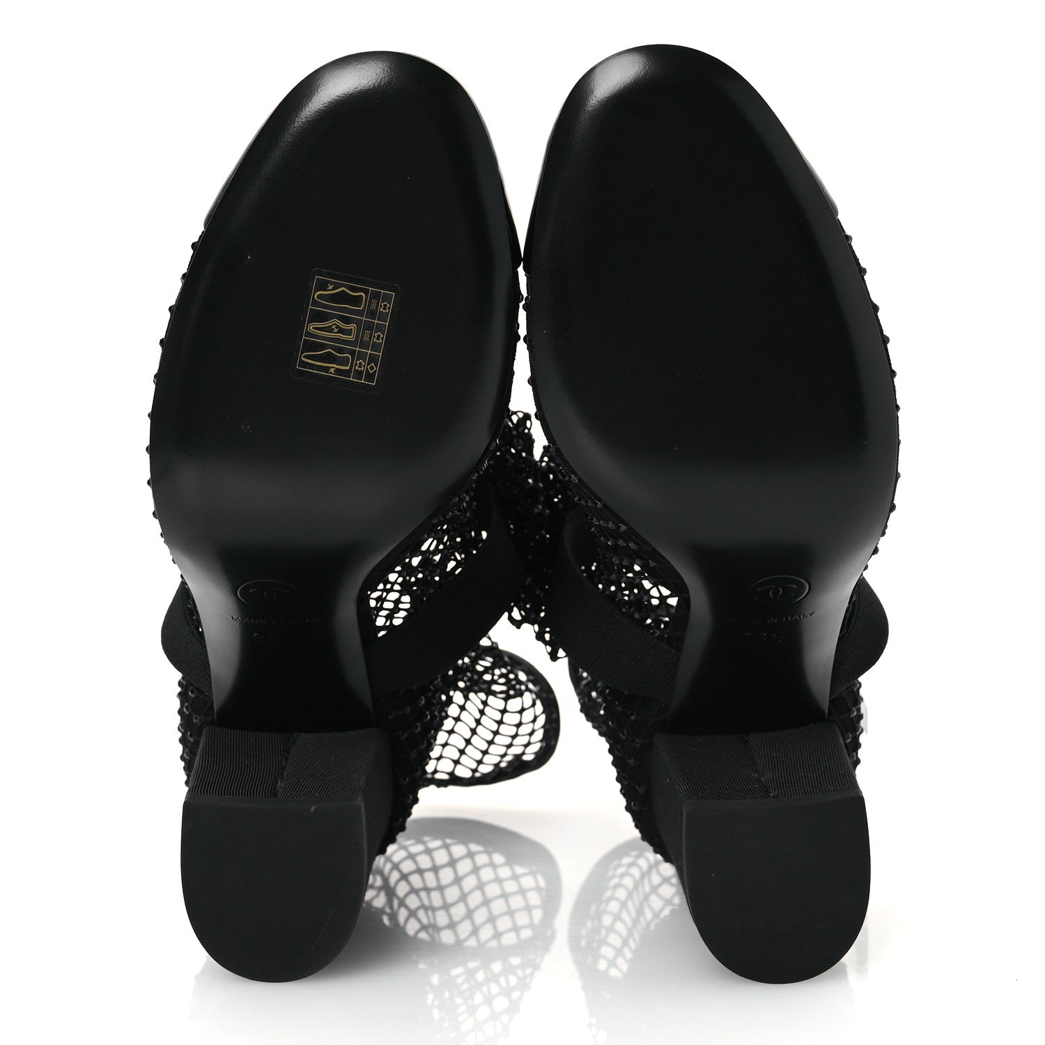 Chanel Resille Strass Kid Suede Patent Mary Jane Short Boots 36.5 Black 7 of 11