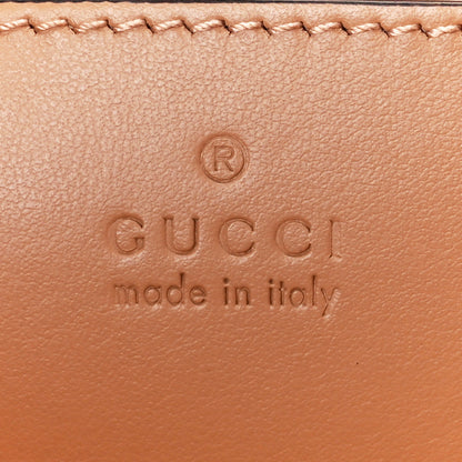 Gucci Calfskin Matelasse Aria Mini GG Marmont Shoulder Bag Camelia 6 of 11