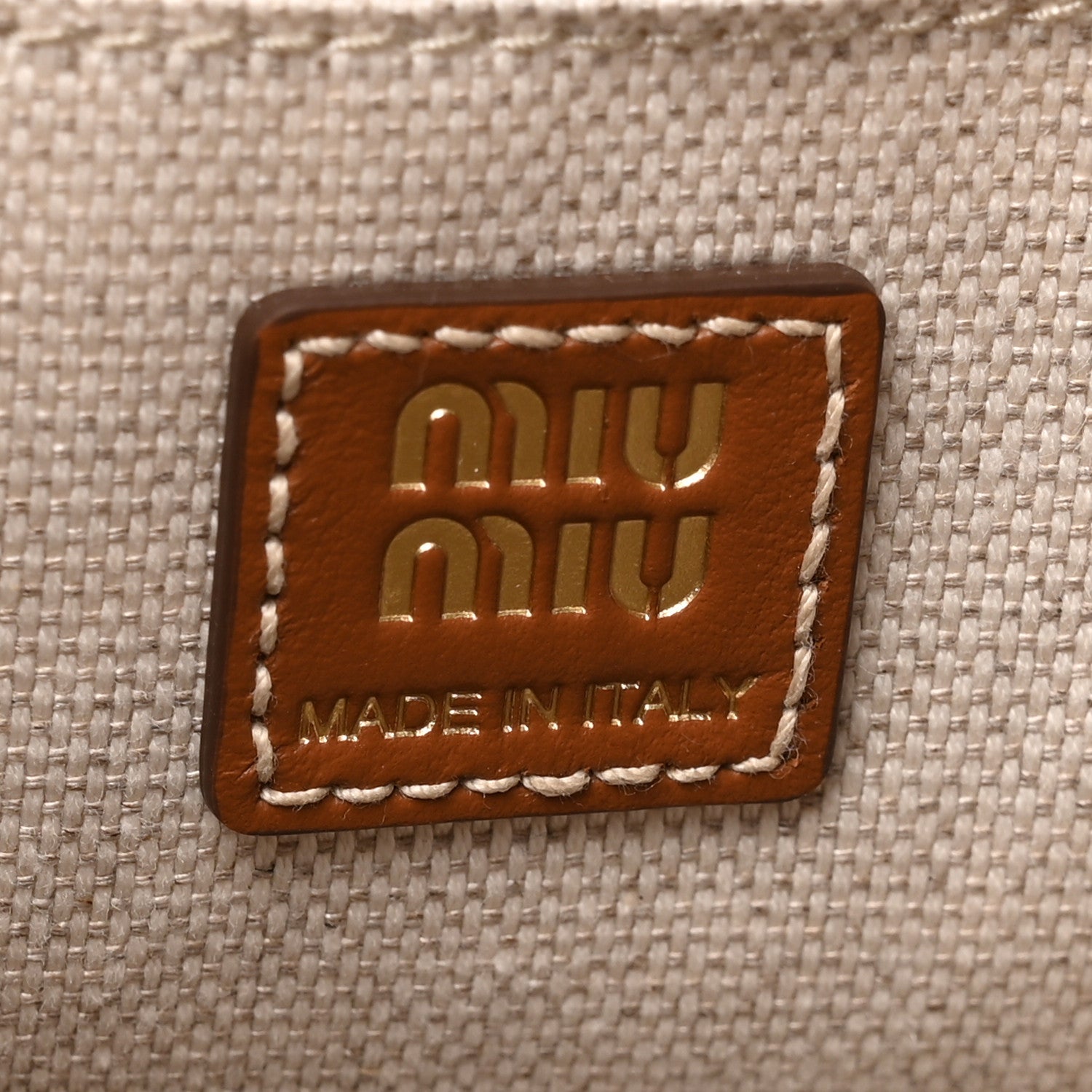 Miu Miu Soft Calfskin Medium Backpack Cognac 1871570 – FASHIONPHILE