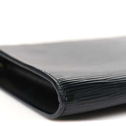 Louis Vuitton Epi Pochette Accessories 21 Black 8 of 10