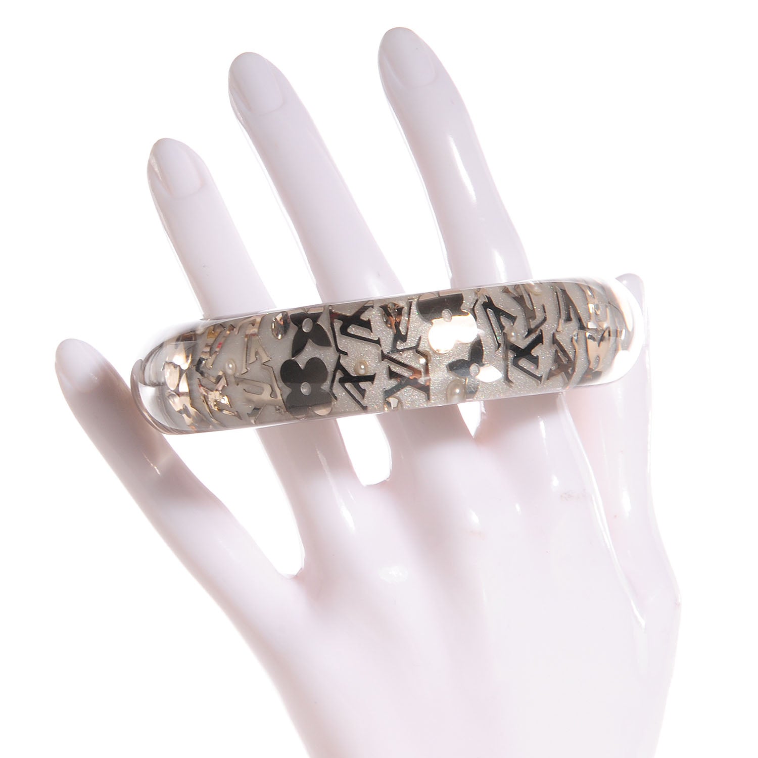 Louis Vuitton Inclusion Bracelet GM Medium Gray 2 of 4