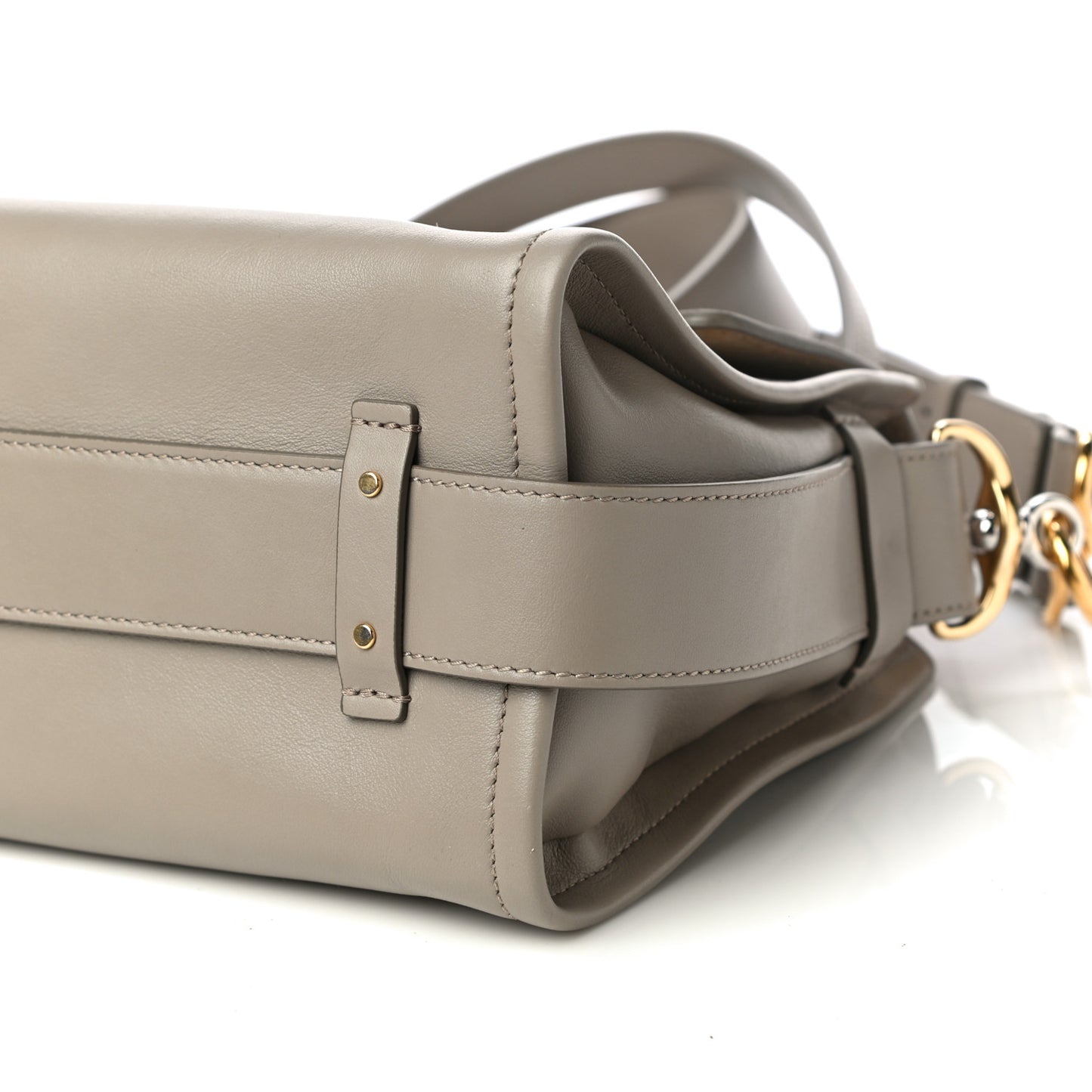 Calfskin Small Tess Day Bag Motty Grey