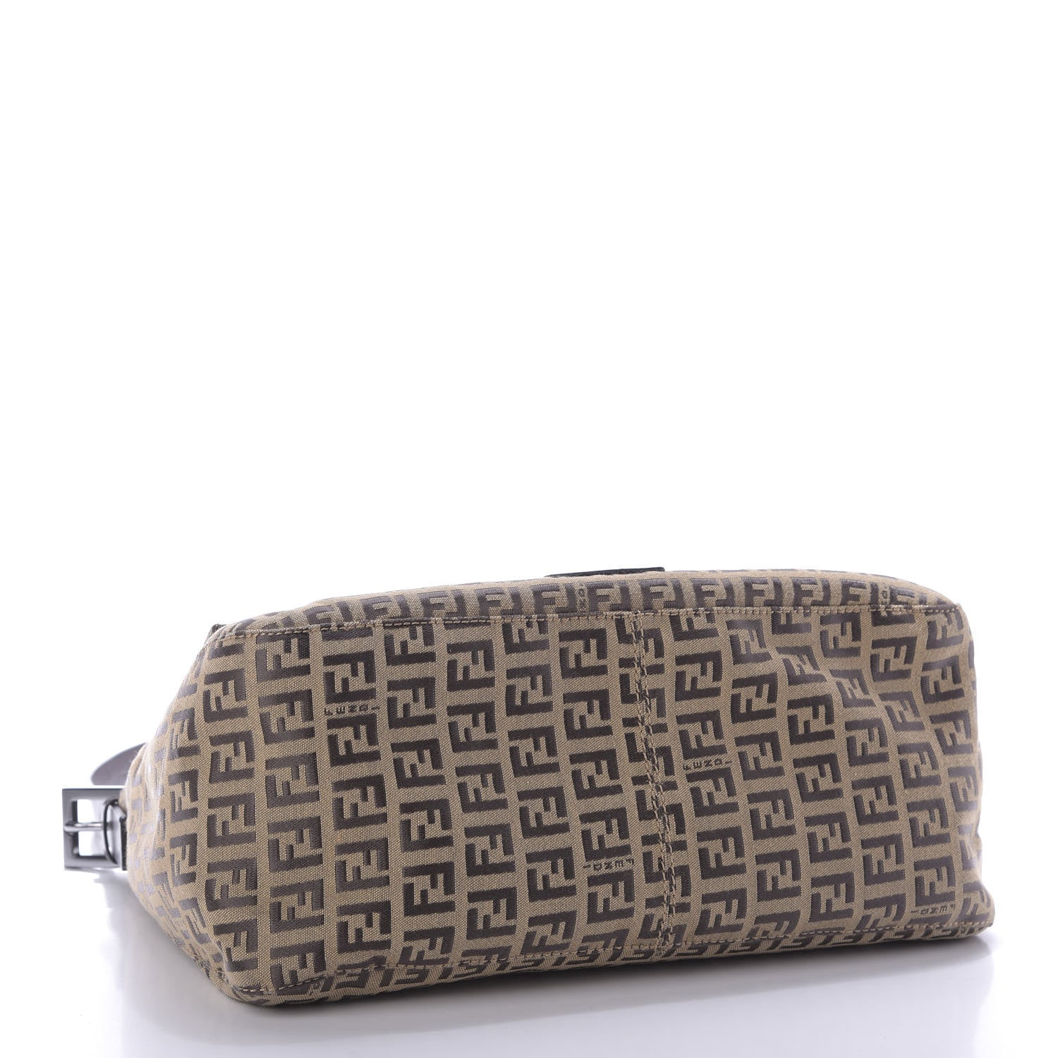 Fendi Zucchino Mama Baguette Dark Brown 4 of 11