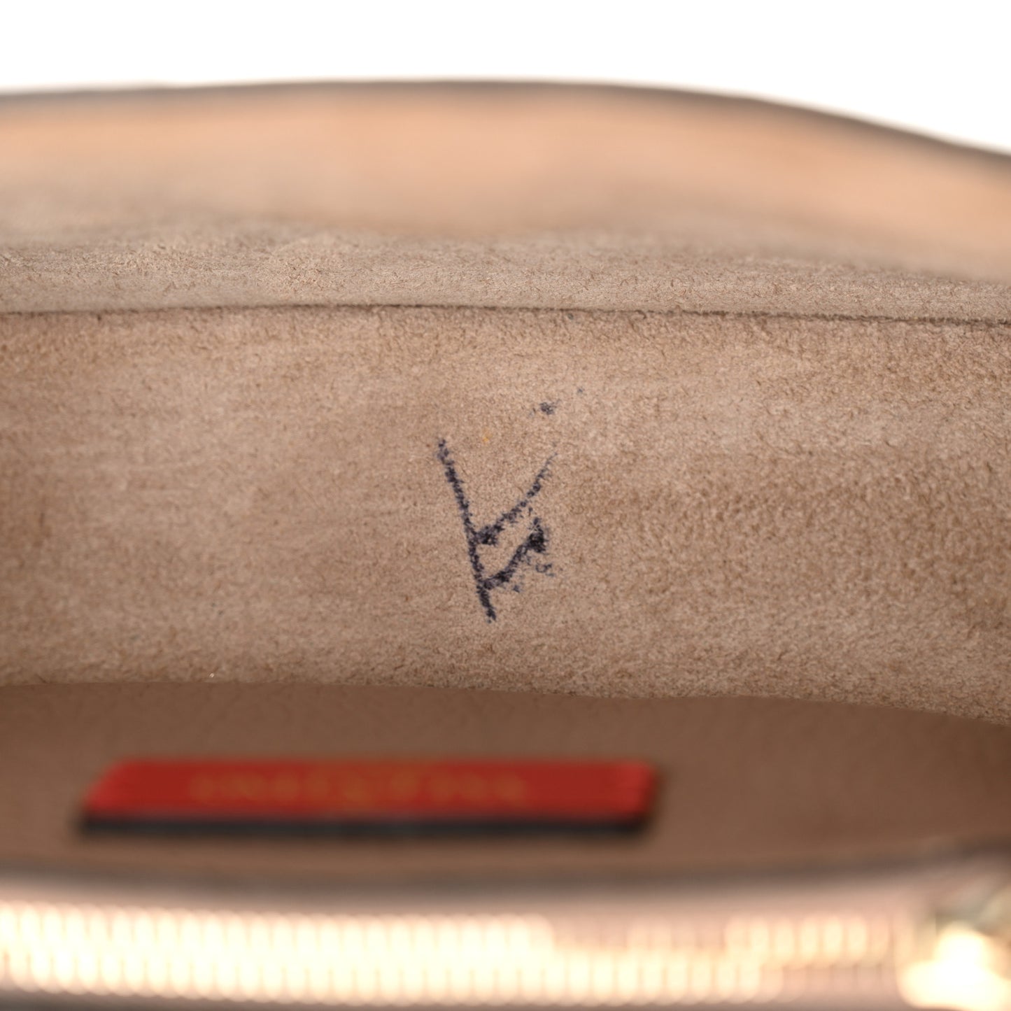 Grained Calfskin Small Rockstud Flap Crossbody Bag Poudre