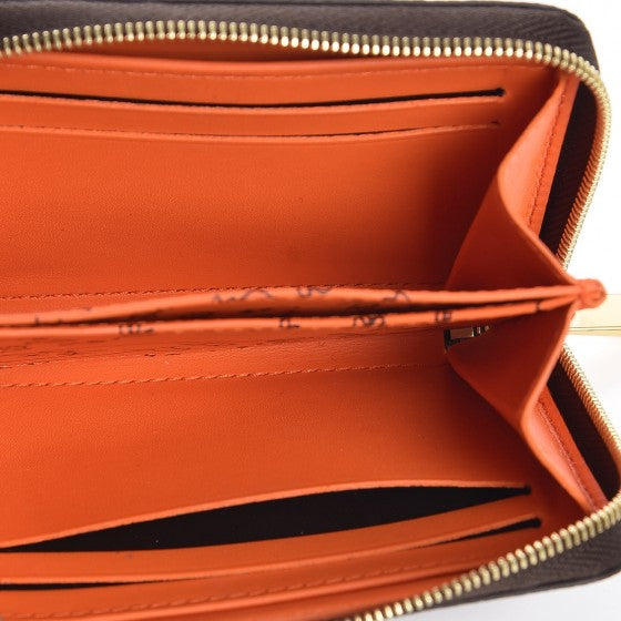 Louis Vuitton Catogram Zippy Coin Purse Marron 5 of 8