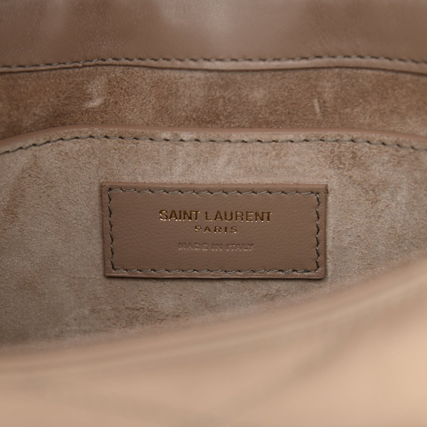 Satin Quilted Le 57 Diamond Shoulder Bag Mouse