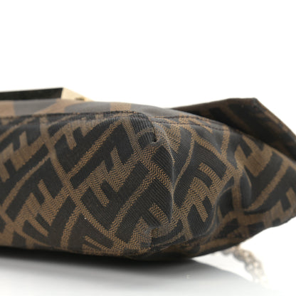 Fendi Zucca Maxi Baguette Bag Tobacco 11 of 12