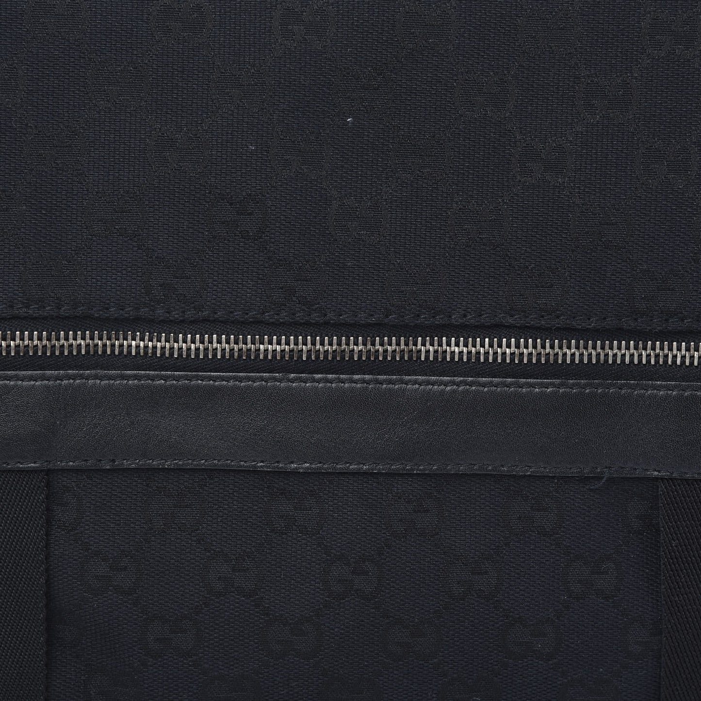 Monogram Messenger Bag Black