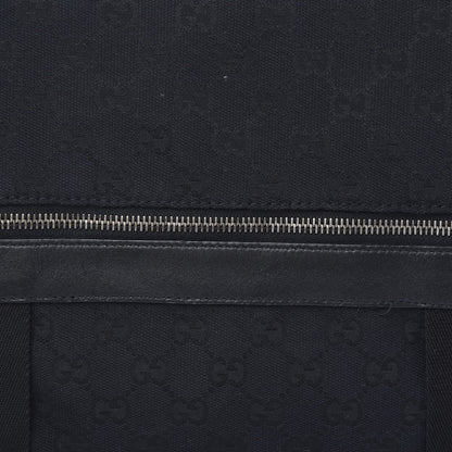 Gucci Monogram Messenger Bag Black 9 of 10