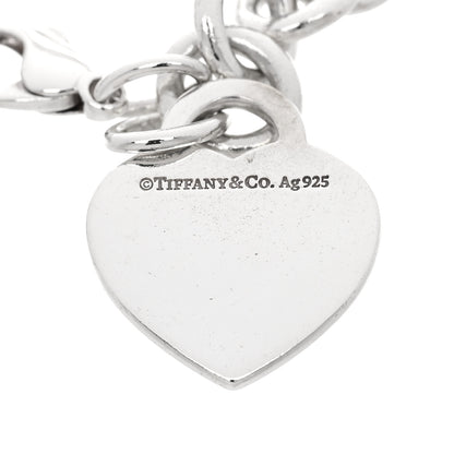 Tiffany Sterling Silver Return to Tiffany Heart Tag Charm Bracelet 5 of 5