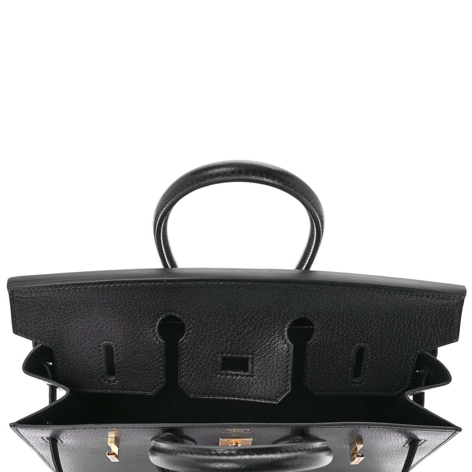 Hermes Chevre Chamkila Birkin Sellier 25 Bambou Black 14 of 31