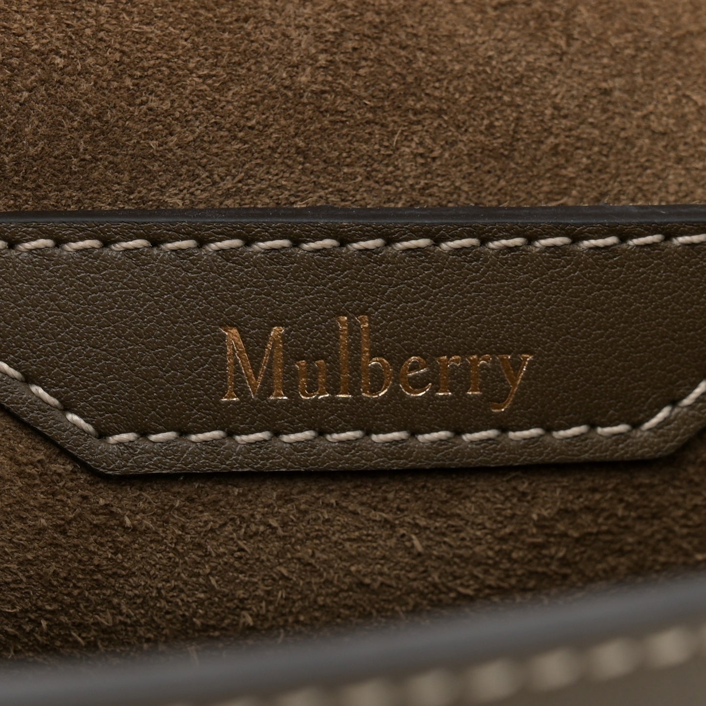 Silky Calfskin Amberley Satchel Dark Palm