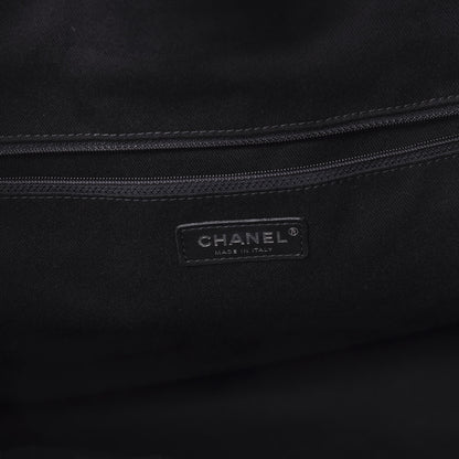 Chanel Canvas Extra Large Double Face Shopping Tote Black 9 of 12