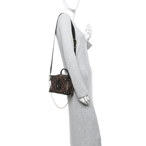 Monogram Petite Malle Souple Black